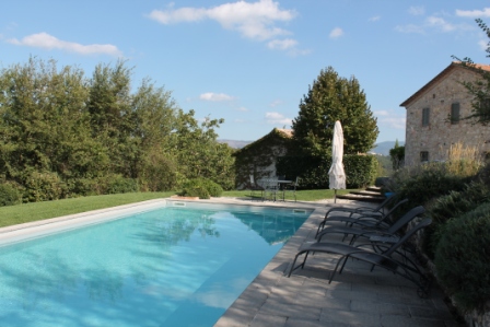 The pool at Fondo le Teglie (Linda C)